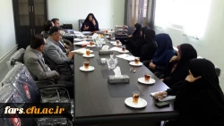 جلسه شورای اداری داخلی مدیریت پردیسهای استان فارس تشکیل گردید 5