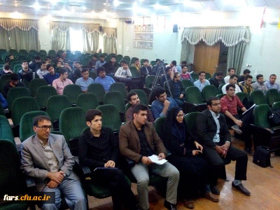 گروه علوم تربیتی پردیس شهید رجایی دانشگاه فرهنگیان فارس برگزار نمود:
نشست علمی مسابقات آموزشی