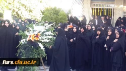 برگزاری مراسم اربعین لاله های پرپر شده گمنام دفن شده در پردیس شهید باهنر دانشگاه فرهنگیان فارس 5