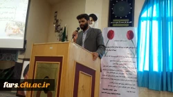 برگزاری مراسم اربعین لاله های پرپر شده گمنام دفن شده در پردیس شهید باهنر دانشگاه فرهنگیان فارس 7