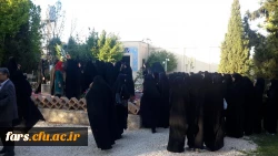 برگزاری مراسم اربعین لاله های پرپر شده گمنام دفن شده در پردیس شهید باهنر دانشگاه فرهنگیان فارس 10