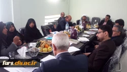 حضور جناب آقای نعیمی مدیر کل  طرح و برنامه دانشگاه فرهنگیان و هیات همراه در دانشگاه فرهنگیان فارس  7