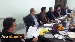 حضور جناب آقای نعیمی مدیر کل  طرح و برنامه دانشگاه فرهنگیان و هیات همراه در دانشگاه فرهنگیان فارس  8