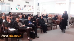 حضور جناب آقای نعیمی مدیر کل  طرح و برنامه دانشگاه فرهنگیان و هیات همراه در دانشگاه فرهنگیان فارس  9