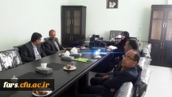 جلسه ویدیو کنفرانس مسئولین حراست  پردیسها و مراکز دانشگاه فرهنگیان فارس و کل کشور با هیات رئیسه دانشگاه فرهنگیان برگزار گردید 5