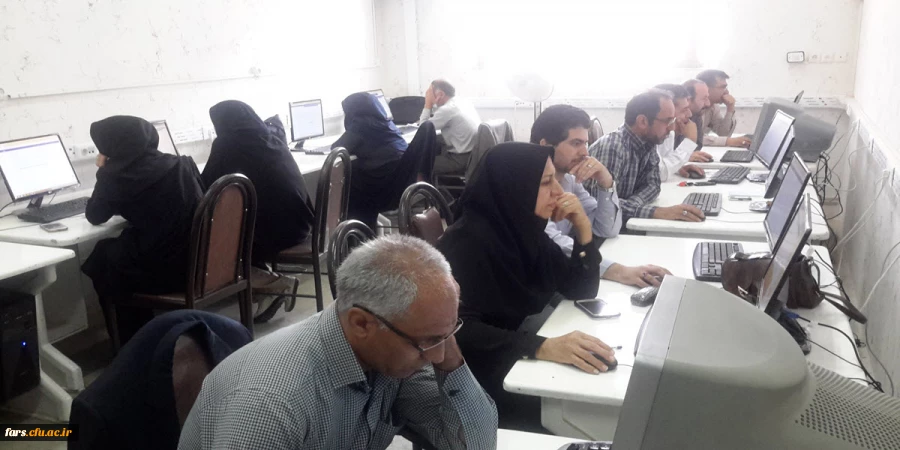 ازمون مجازی تعیین صلاحیت حرفه ای برای احراز پست سرپرستان شبانه روزی دانشگاه فرهنگیان فارس برگزار گردید  2