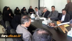 اولین جلسه هم اندیشی مدیریت پردیس های استانی دانشگاه فرهنگیان فارس جناب آقای دکتر صحراگرد با اعضاء هیات علمی این دانشگاه برگزار گردید 6