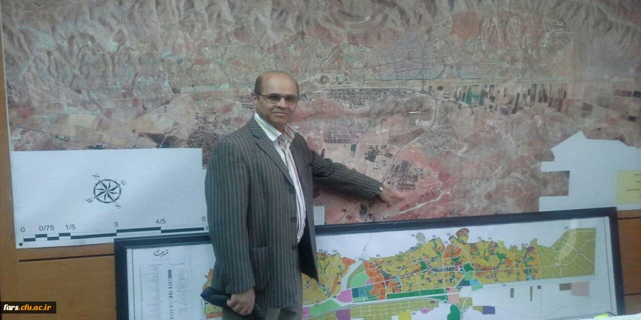 زمین واگذار شده از طرف استانداری فارس به دانشگاه فرهنگیان 2