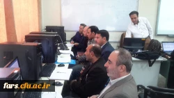 دوره آموزشی نرم افزار spread sheets و کاربرد آن در گزارش های سازمانی ویژه کارمندان و پرسنل دانشگاه فرهنگیان فارس برگزار گردید 7