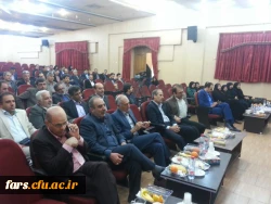 جلسه معارفه معاونت آموزشی پژوهشی و فرهنگی و همچنین معاونت توسعه منابع ، امور دانشجویی دانشگاه فرهنگیان فارس برگزار گردید 3