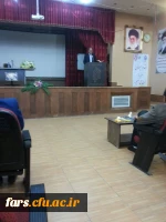 جلسه معارفه معاونت آموزشی پژوهشی و فرهنگی و همچنین معاونت توسعه منابع ، امور دانشجویی دانشگاه فرهنگیان فارس برگزار گردید 8