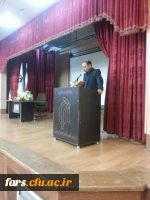 جلسه معارفه معاونت آموزشی پژوهشی و فرهنگی و همچنین معاونت توسعه منابع ، امور دانشجویی دانشگاه فرهنگیان فارس برگزار گردید 7