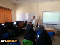 دوره آموزشی بالندگی گروه دوم نرم افزار spread sheets  پیشرفته ، ویژه کارمندان دانشگاه فرهنگیان فارس تشکیل گردید. 8