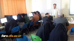 دوره آموزشی بالندگی گروه دوم نرم افزار spread sheets  پیشرفته ، ویژه کارمندان دانشگاه فرهنگیان فارس تشکیل گردید. 7