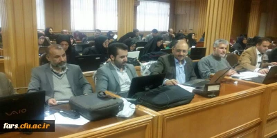 دوره بالندگی آموزش پیشرفته نرم افزار تحلیل داده SPSS ویژه استادان دانشگاه فرهنگیان فارس برگزار گردید