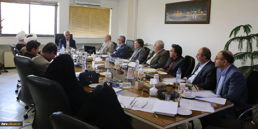 اولین جلسه هیات امنا دانشگاه فرهنگیان فارس با مدیریت جدید  2