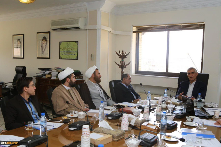 اولین جلسه هیات امنا دانشگاه فرهنگیان فارس با مدیریت جدید  5