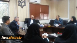 جلسه ارزیابی و تضمین کیفیت دانشگاه فرهنگیان با حضور دکتر ابراهیمی در پردیس شهید باهنر شیراز برگزار شد 3