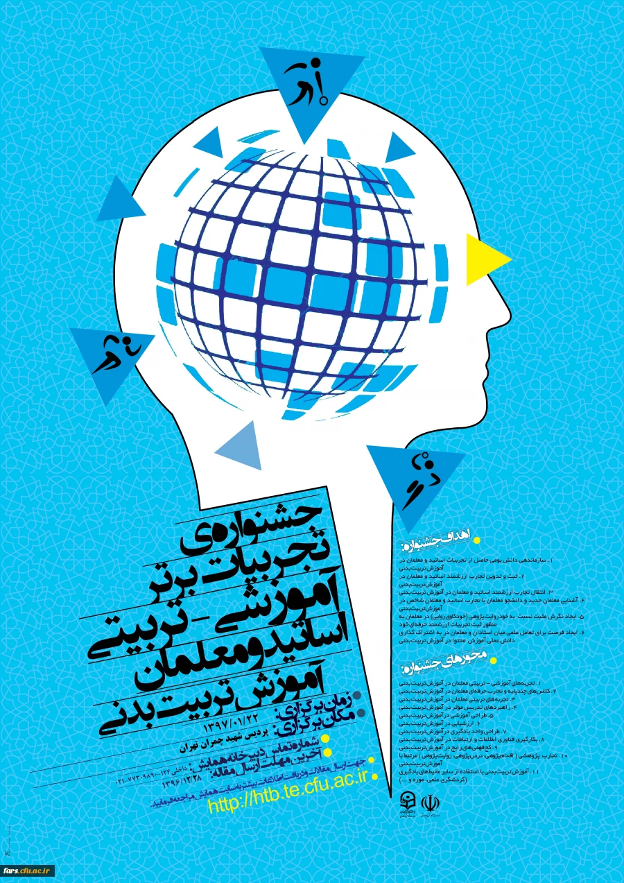 جشنواره کشوری تجربیات برتر آموزشی - تربیتی اساتید و معلمان آموزش تربیت بدنی 2