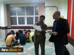 حضور سرپرست محترم دانشگاه فرهنگیان فارس در بین اندیشه جویان طرح بینش مطهر واحد  آموزش عالی سلمان فارسی شیراز 6