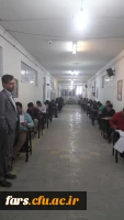 برگزاری آزمون دو درس اخلاق و فلسفه مهارت آموزان ماده ۲۸ ورودی سال ۱۳۹۵ در پردیس شهید رجایی استان فارس 2