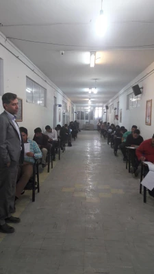 برگزاری آزمون دو درس اخلاق و فلسفه مهارت آموزان ماده ۲۸ ورودی سال ۱۳۹۵ در پردیس شهید رجایی استان فارس 2