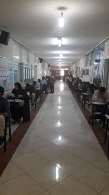 برگزاری آزمون دو درس اخلاق و فلسفه مهارت آموزان ماده ۲۸ ورودی سال ۱۳۹۵ در پردیس شهید رجایی استان فارس 2