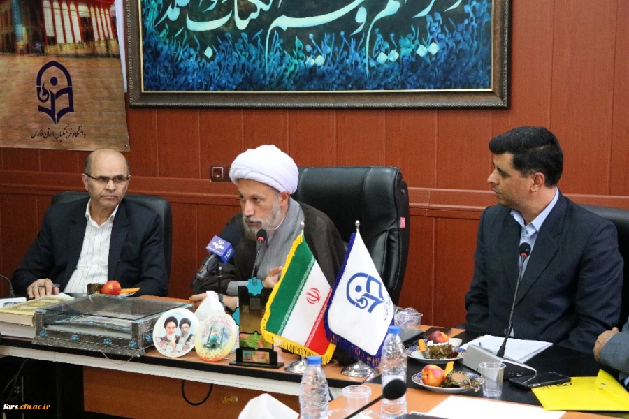 بازدید امام جمعه شیراز از دانشگاه فرهنگیان فارس  4