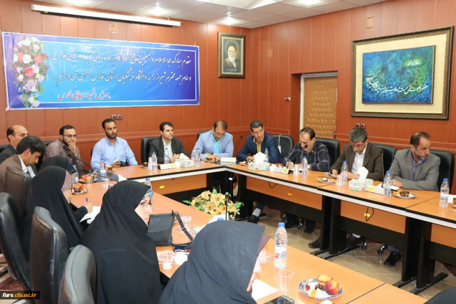 بازدید امام جمعه شیراز از دانشگاه فرهنگیان فارس  7