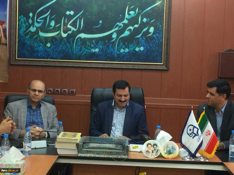 بازدید جنای آقای دکتر خاکی معاونت دانشگاه فرهنگیان از پردیس ها و مراکز دانشگاه فرهنگیان فارس 2