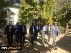 بازدید جنای آقای دکتر خاکی معاونت دانشگاه فرهنگیان از پردیس ها و مراکز دانشگاه فرهنگیان فارس 3