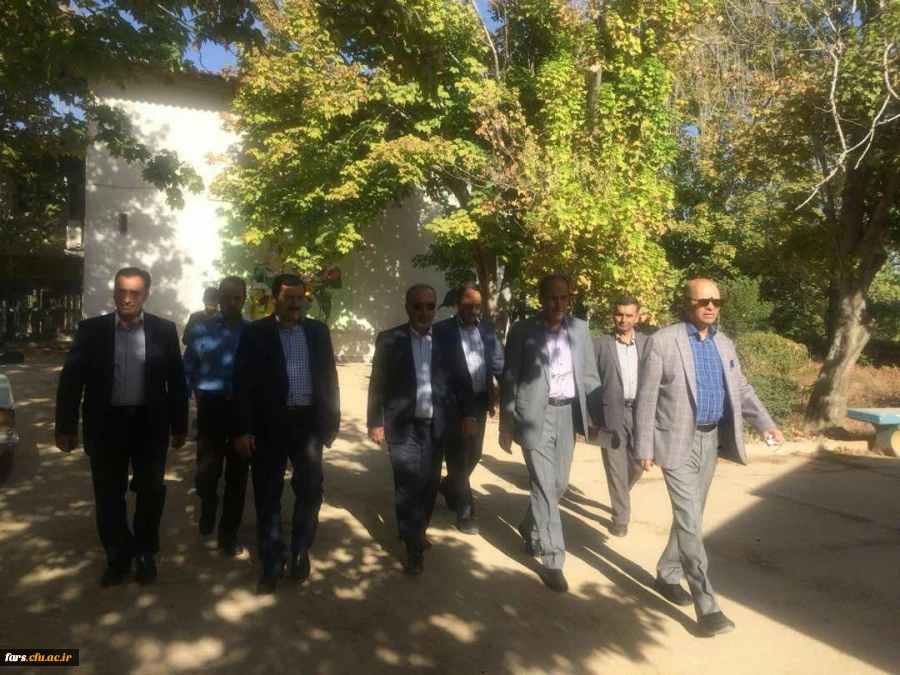 بازدید جنای آقای دکتر خاکی معاونت دانشگاه فرهنگیان از پردیس ها و مراکز دانشگاه فرهنگیان فارس 3