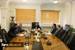 جلسه جناب آقای دکتر صحراگرد و دکتر خاکی با استاندار فارس 5