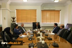 جلسه جناب آقای دکتر صحراگرد و دکتر خاکی با استاندار فارس 7