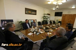 جلسه جناب آقای دکتر صحراگرد و دکتر خاکی با استاندار فارس 8