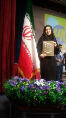 درخشش دانشجو معلمان دختر استان فارس در بیست و هشتمین جشنواره فرهنگی اجتماعی دانشگاه فرهنگیان 10