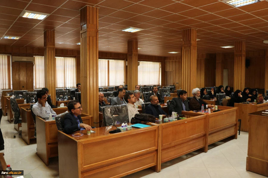 مراسم تودیع و معارفه سرپرست امور پردیس های دانشگاه فرهنگیان فارس برگزار شد 10