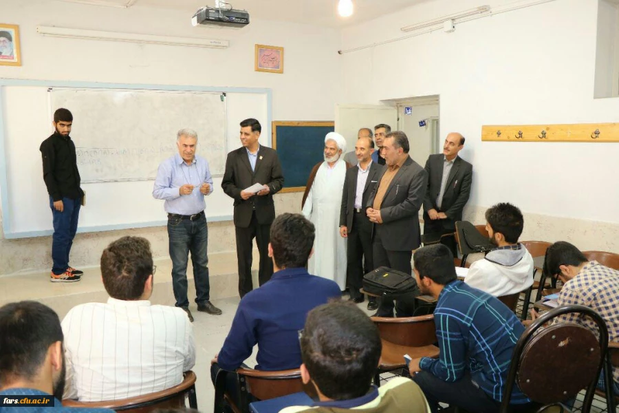 حضور جناب آقای دکتر نجفی؛ مدیر کل آموزش و پرورش استان فارس در پردیس شهیدرجایی دانشگاه فرهنگیان 8