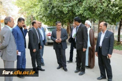 حضور جناب آقای دکتر نجفی؛ مدیر کل آموزش و پرورش استان فارس در پردیس شهیدرجایی دانشگاه فرهنگیان 11