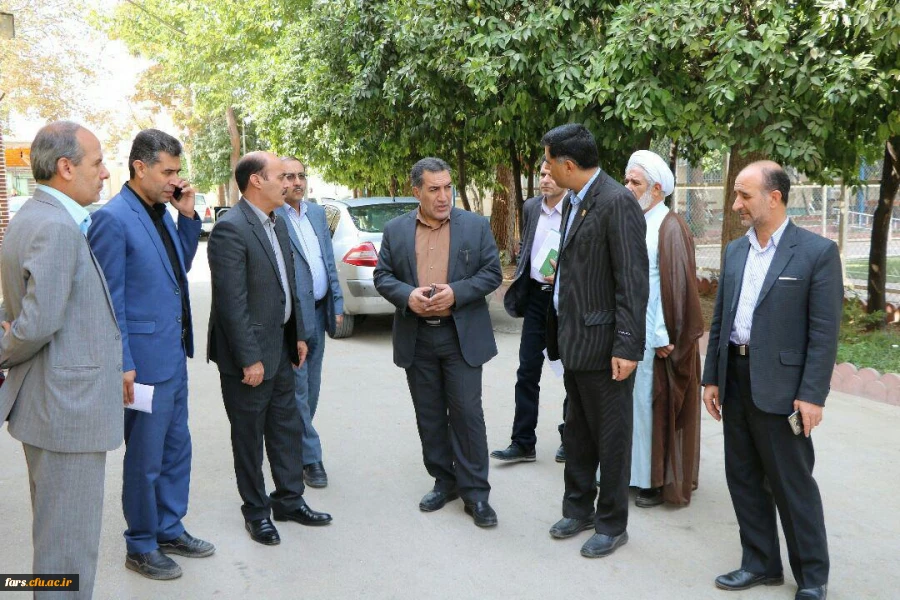 حضور جناب آقای دکتر نجفی؛ مدیر کل آموزش و پرورش استان فارس در پردیس شهیدرجایی دانشگاه فرهنگیان 11