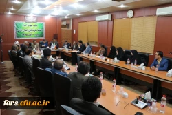 اولین جلسه هیئت امناء دانشگاه فرهنگیان فارس با حضور جناب آقای دکتر خنیفر 4