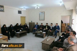 نشست دبیران و اعضای شورای صنفی دانشجویی پردیس ها و واحدهای تابعه دانشگاه فرهنگیان فارس در نشستی صمیمانه م با معاون دانشجویی و مدیر کل امور دانشجویی سازمان مرکزی دانشگاه فرهنگیان  2