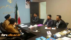 در حاشیه برنامه گرامیداشت روز دانشجو جلسه مسئولان اجرایی  کمیته استانی طرح مطالعاتی بینش مطهر  با حضور جناب آقای دکتر انار نژاد و حجت الاسلام دادگر  ، در استان فارس  برگزار شد 4