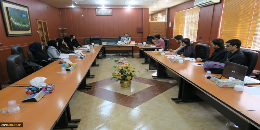 جلسه کمیته دانشجویی یادگیری الکترونیکی و توسعه آموزش مجازی استان فارس تشکیل گردید  2