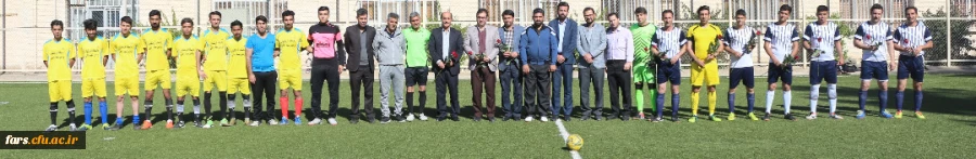 برگزاری مسابقه فوتبال بین تیم شهرداری منطقه 3 شیراز و دانشجویان پردیس شهید رجایی فارس به مناسبت بزرگداشت روز دانشجو 3