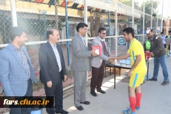 برگزاری مسابقه فوتبال بین تیم شهرداری منطقه 3 شیراز و دانشجویان پردیس شهید رجایی فارس به مناسبت بزرگداشت روز دانشجو 6