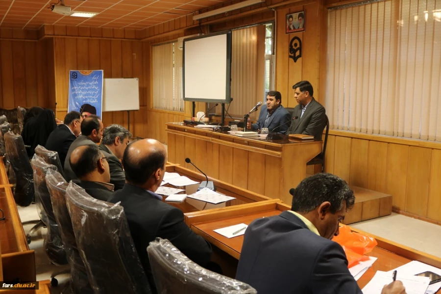 جلسه توجیهی و هماهنگی برگزاری آزمون جبرانی اصلح مهارت آموزان ماده 28 ورودی سال95 6