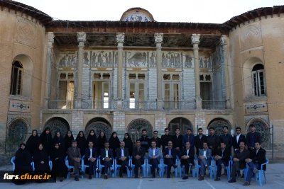 بازدید اعضای ستاد نکوداشت و دانشجویان از باغ سالاری به عنوان دانشسرای قدیم در سال 1313