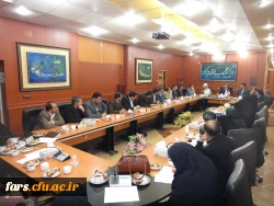 جلسه معاونت نظارت، ارزیابی و تضمین کیفیت دانشگاه فرهنگیان با اعضای هیات علمی و غیر هیات علمی 
در پردیس شهید رجایی فارس
 2