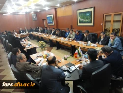 جلسه معاونت نظارت، ارزیابی و تضمین کیفیت دانشگاه فرهنگیان با اعضای هیات علمی و غیر هیات علمی 
در پردیس شهید رجایی فارس
 2